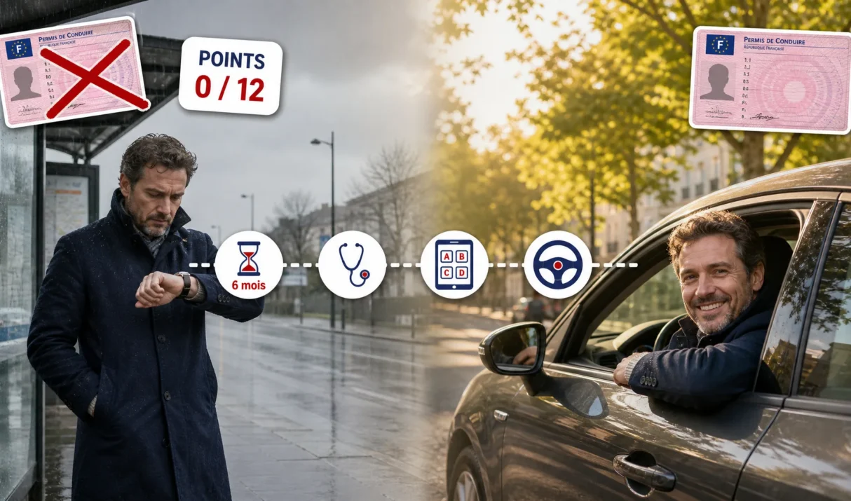 Permis annulé ou invalidé : comment récupérer son permis de conduire ?