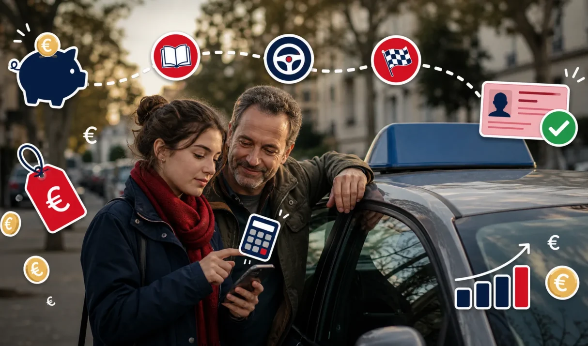 Combien coûte le permis B en Île-de-France en 2026 ?